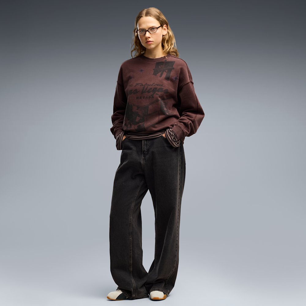 PUMA Las Vegas Women's Relaxed Crew Sweatshirt