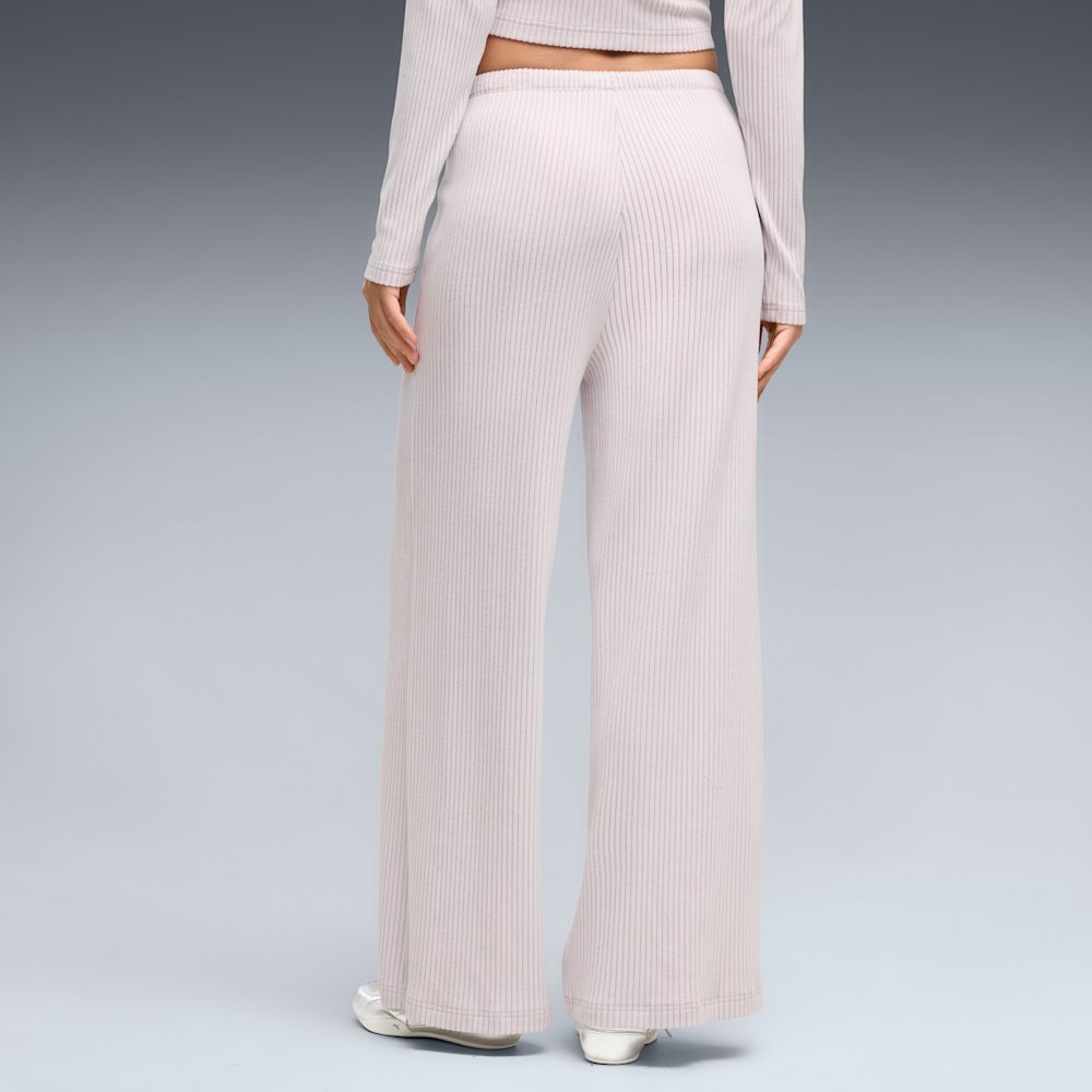 PUMA Essentials Women's Ribbed Wide Leg Pants