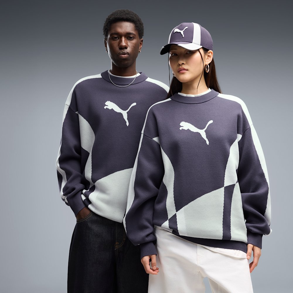 PUMA T7 Relaxed Knit Sweater