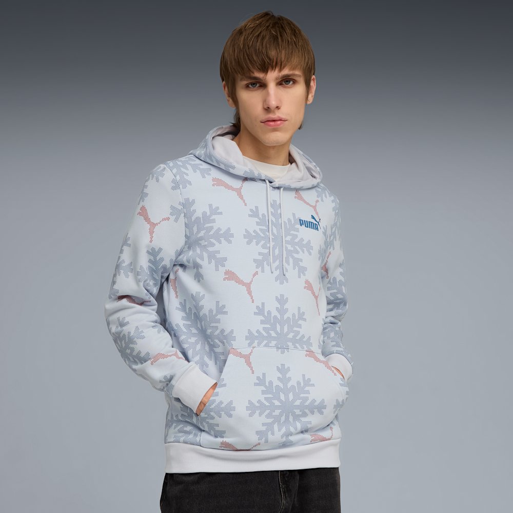 PUMA Essentials Logo Lab Men's Holiday Hoodie