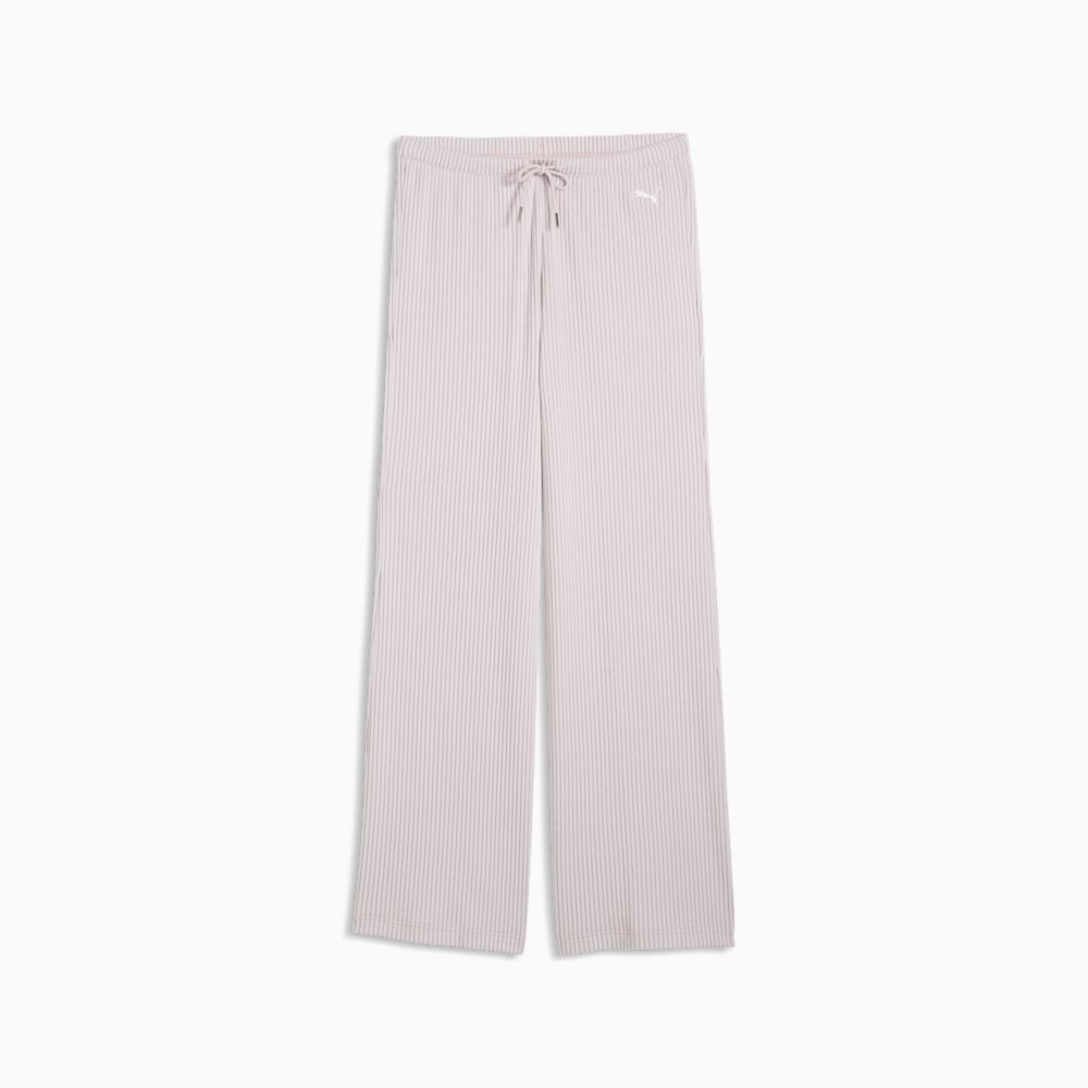 PUMA Essentials Women's Ribbed Wide Leg Pants