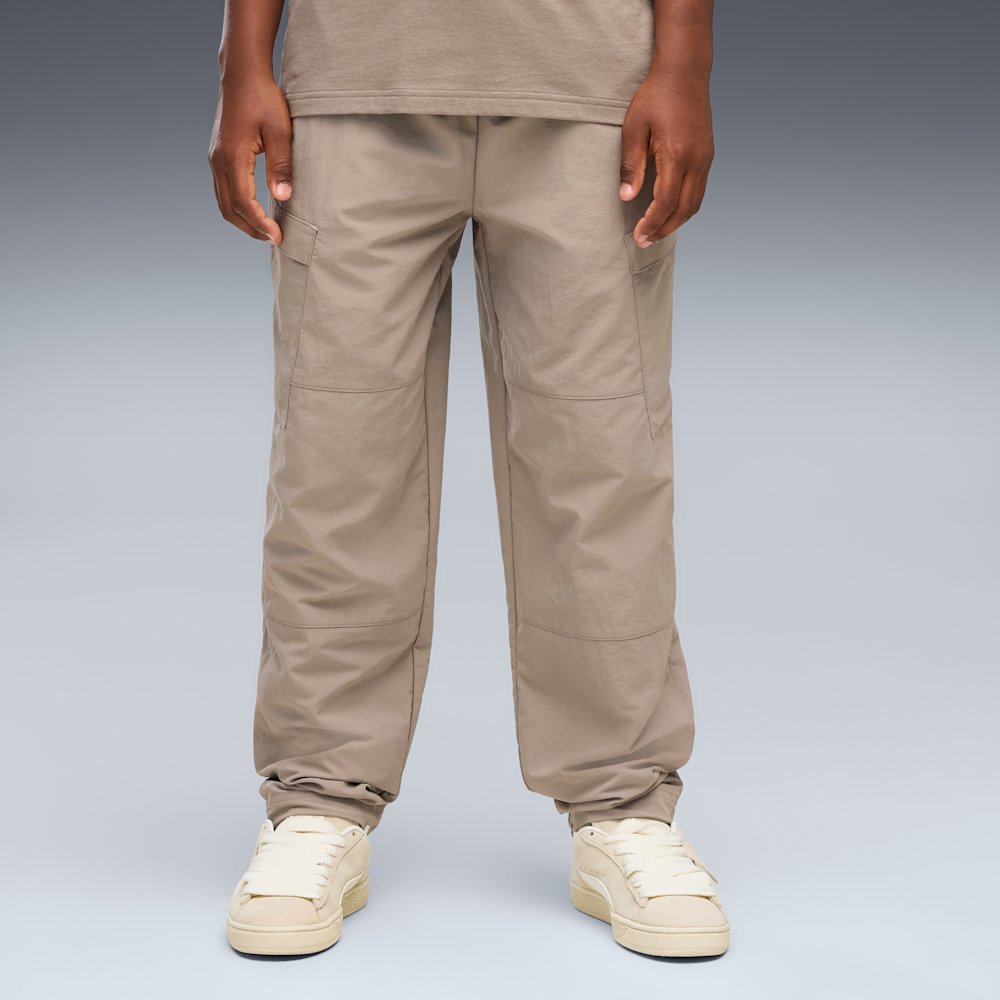 PUMA Wardrobe Essentials Big Kids' Relaxed Cargo Pants