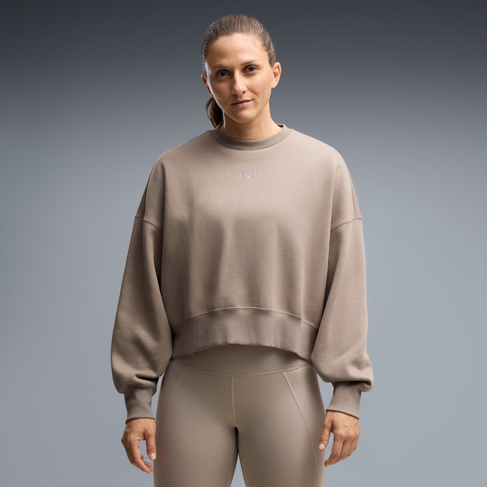 PUMA x HYROX Women's Heavyweight Crew Sweatshirt