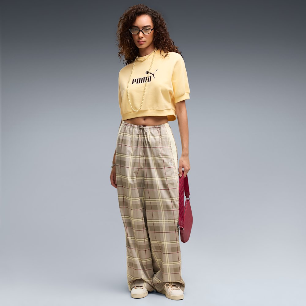 PUMA T7 Women's Relaxed Tartan Pants