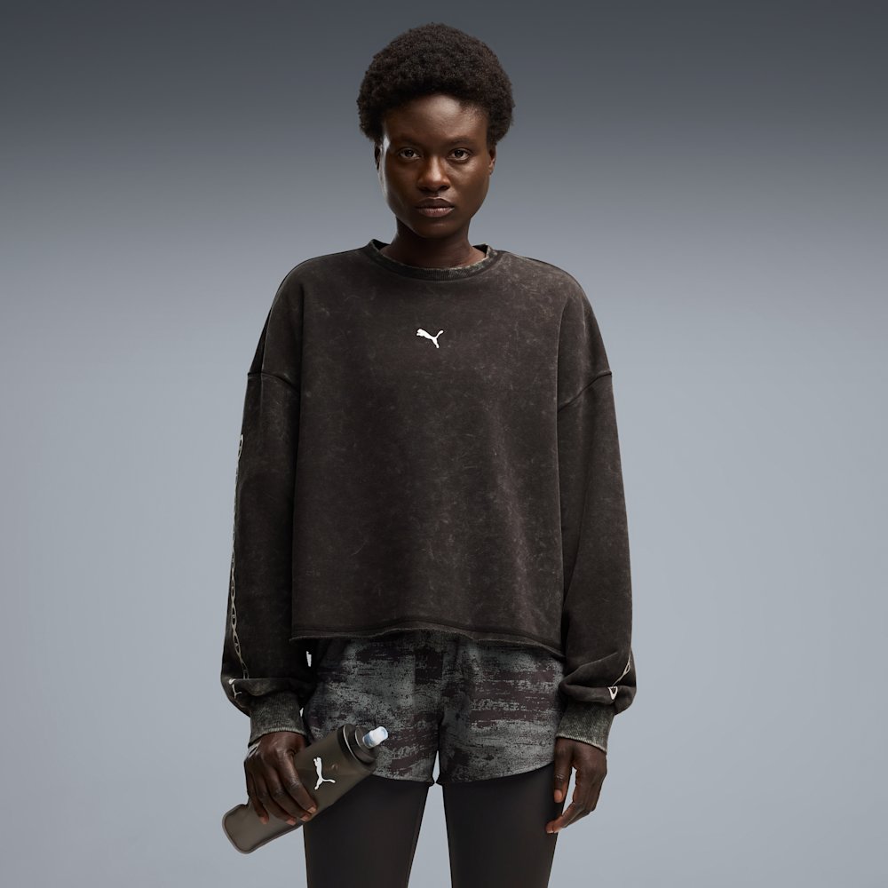 PUMA Run Culture Women's Oversized Graphic Sweatshirt
