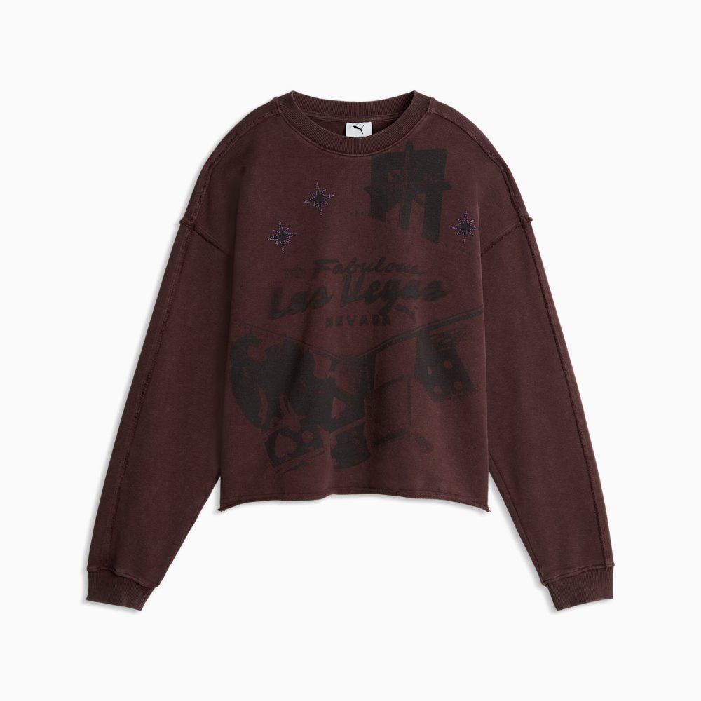 PUMA Las Vegas Women's Relaxed Crew Sweatshirt