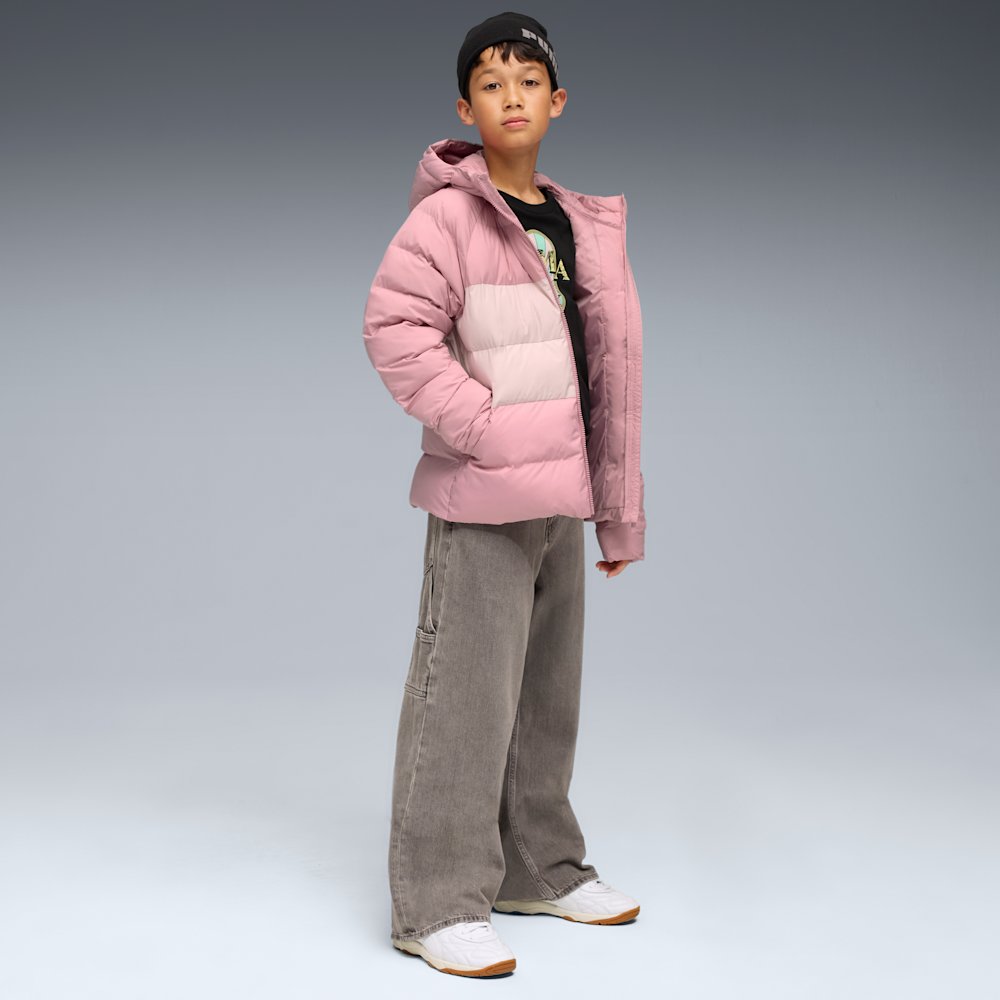 PUMA Outerwear Big Kids' Hooded Puffer Jacket
