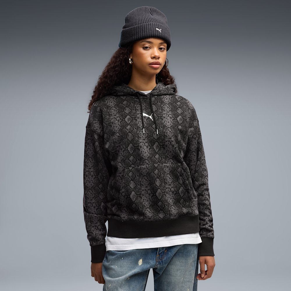 PUMA Snake Pack Women's Printed Relaxed Hoodie