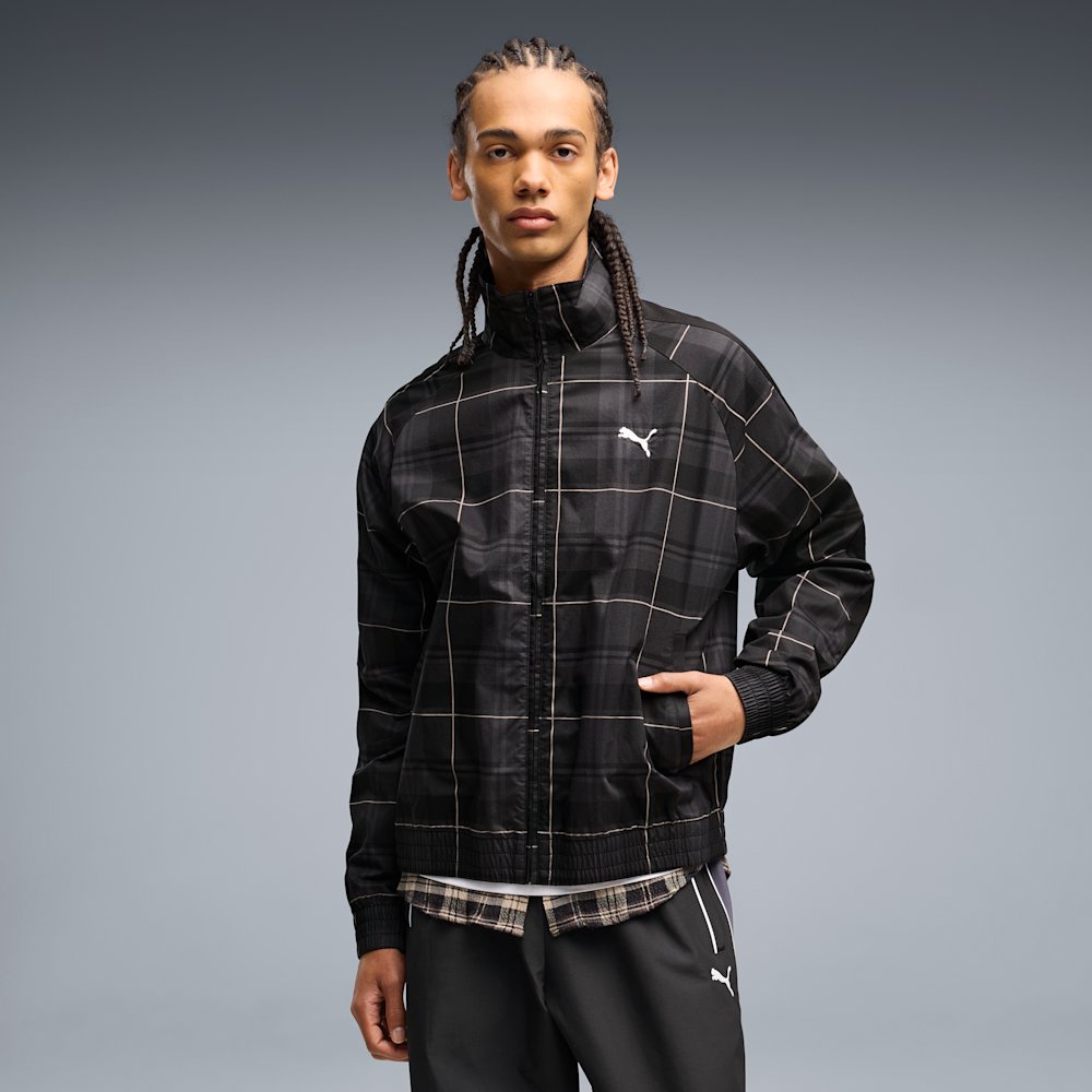 PUMA T7 Relaxed Tartan Men's Track Jacket