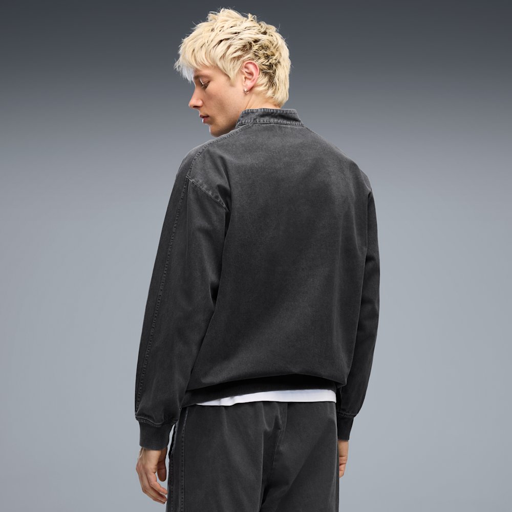 PUMA T7 Relaxed Washed Twill Track Jacket