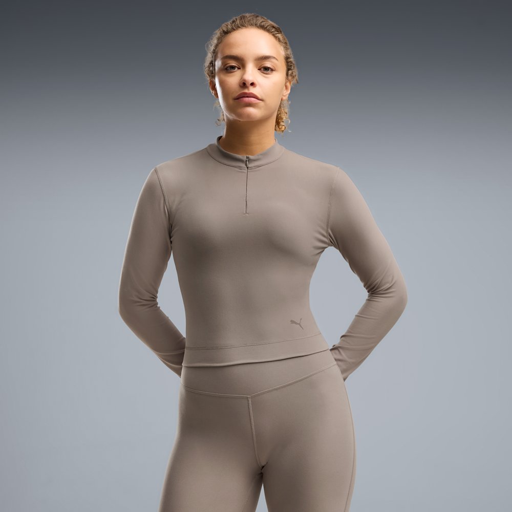 PUMA Cloudspun Women's Quarter-Zip Training Top