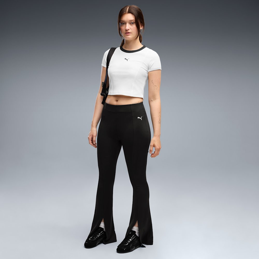 PUMA Essentials Women's Flared Pintuck Tights