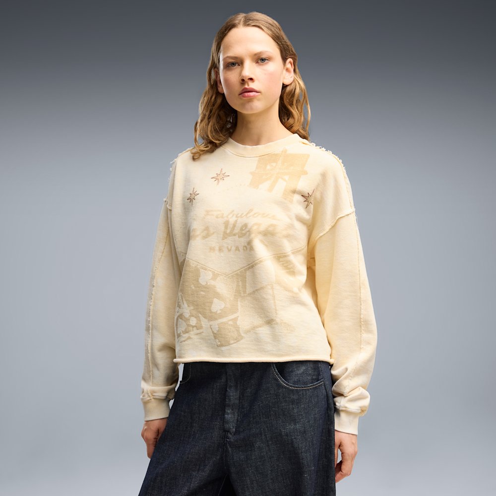 PUMA Las Vegas Women's Relaxed Crew Sweatshirt
