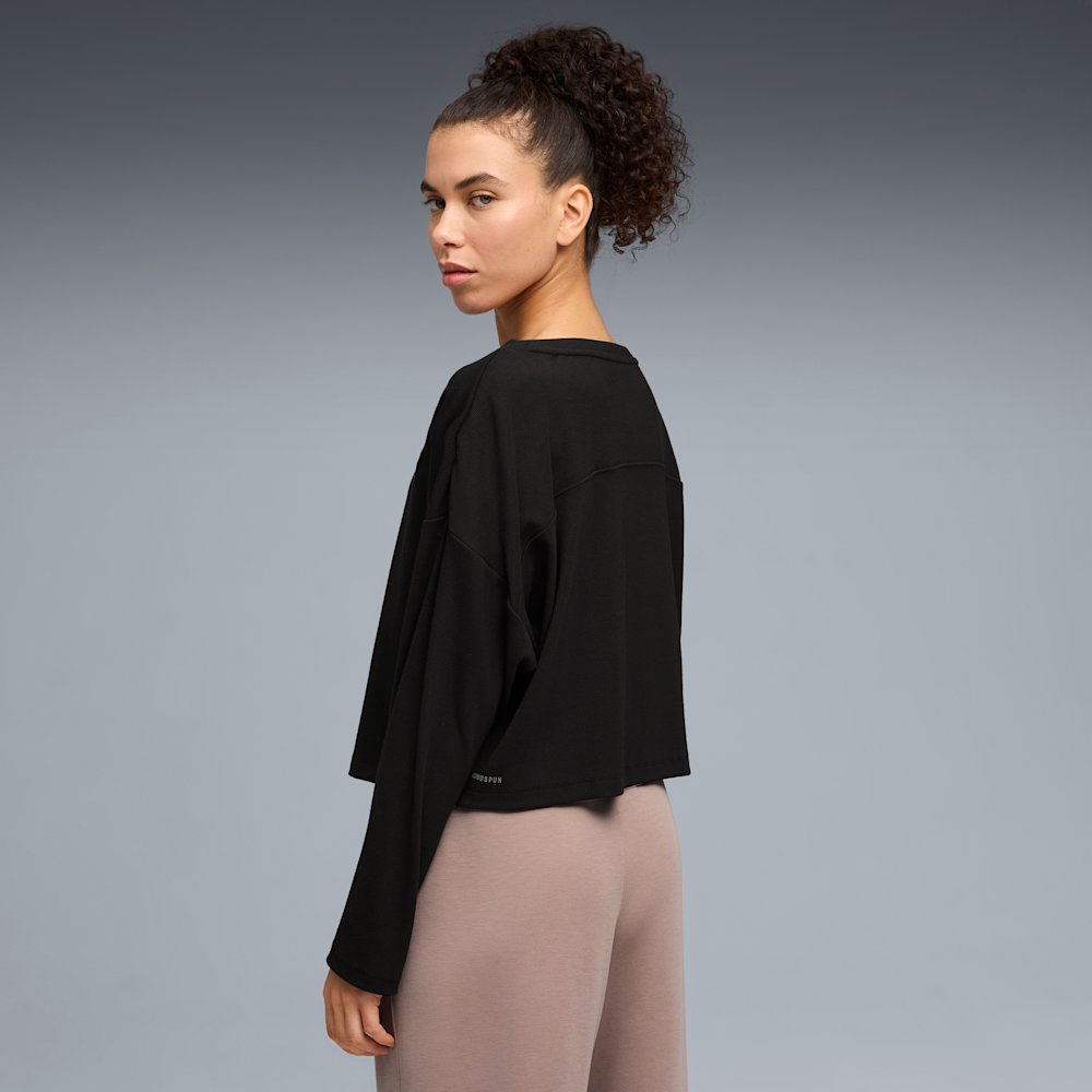 PUMA Cloudspun Women's Ribbed Cloud Long-Sleeve Top