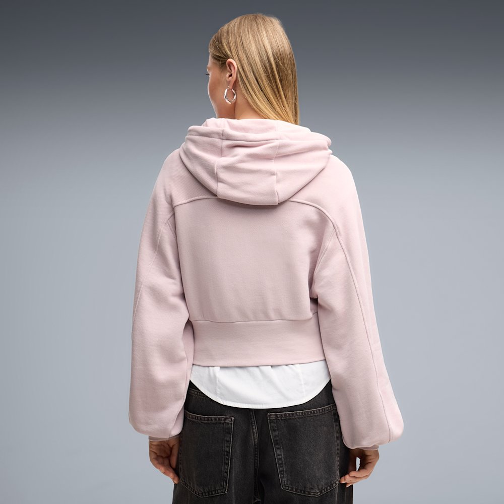 PUMA Essentials Women's Cropped Balloon Sleeve Hoodie