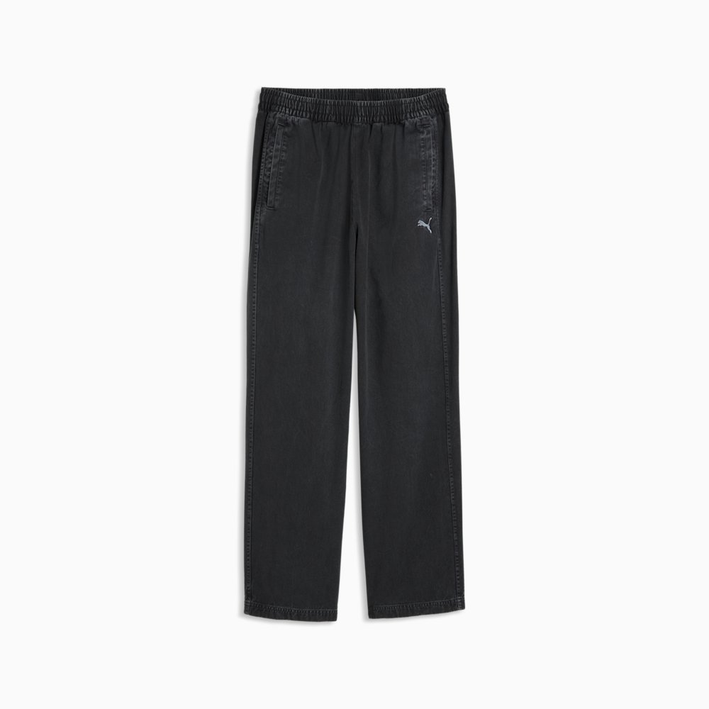 PUMA Relaxed Washed Twill Track Pants