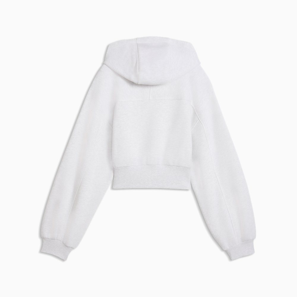 PUMA Essentials Big Kids' Cropped Balloon Sleeve Hoodie