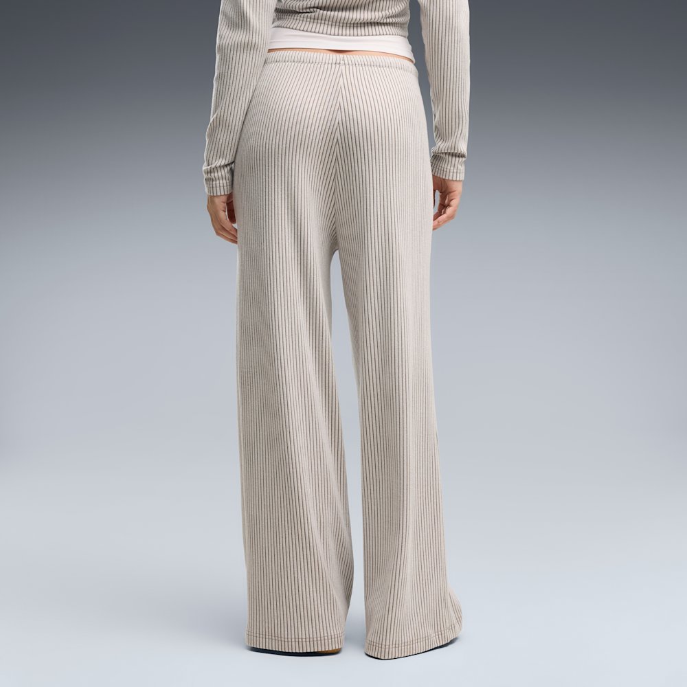 PUMA Essentials Women's Ribbed Wide Leg Pants