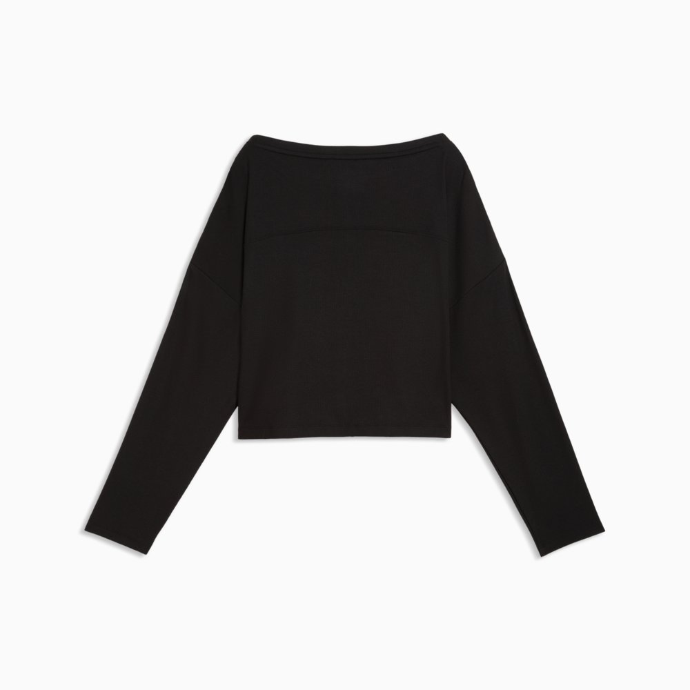 PUMA Cloudspun Women's Ribbed Cloud Long-Sleeve Top