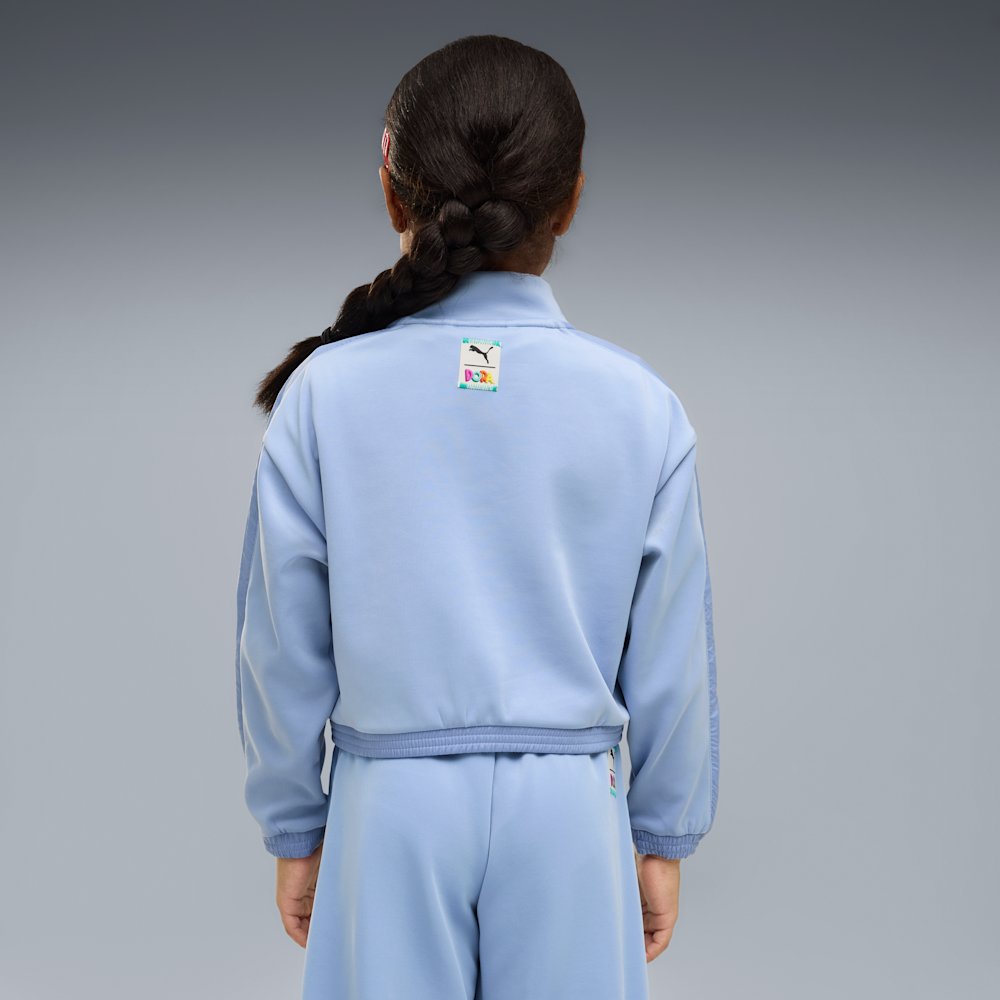 PUMA x Dora the Explorer Little Kids' T7 Relaxed Half-Zip Sweatshirt