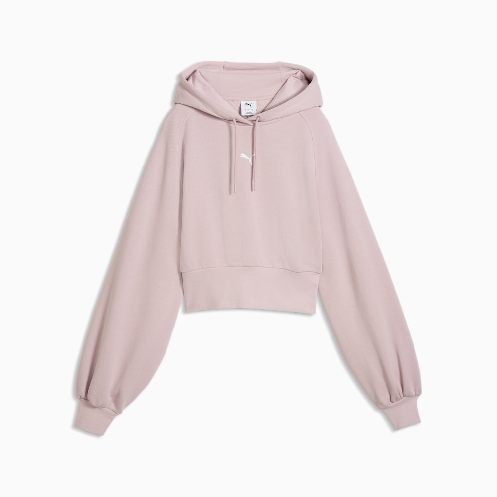 PUMA Essentials Women's Cropped Balloon Sleeve Hoodie