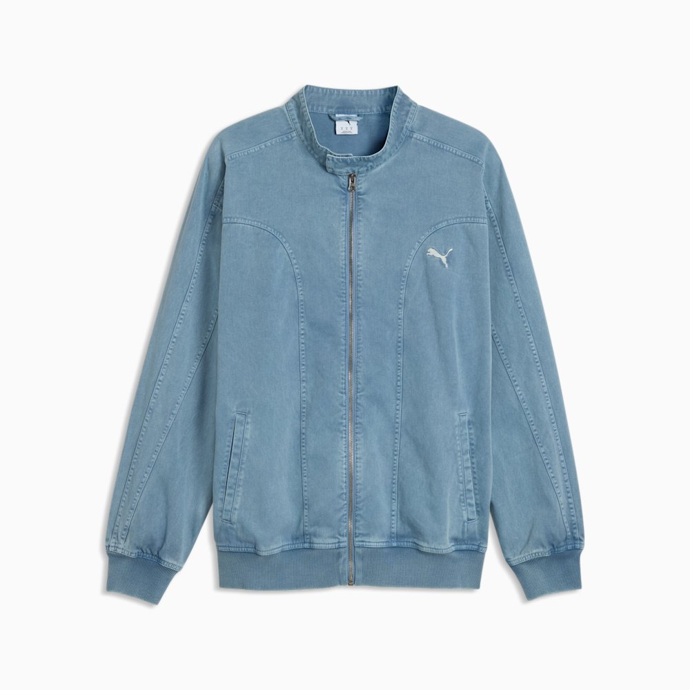 PUMA T7 Relaxed Washed Twill Track Jacket