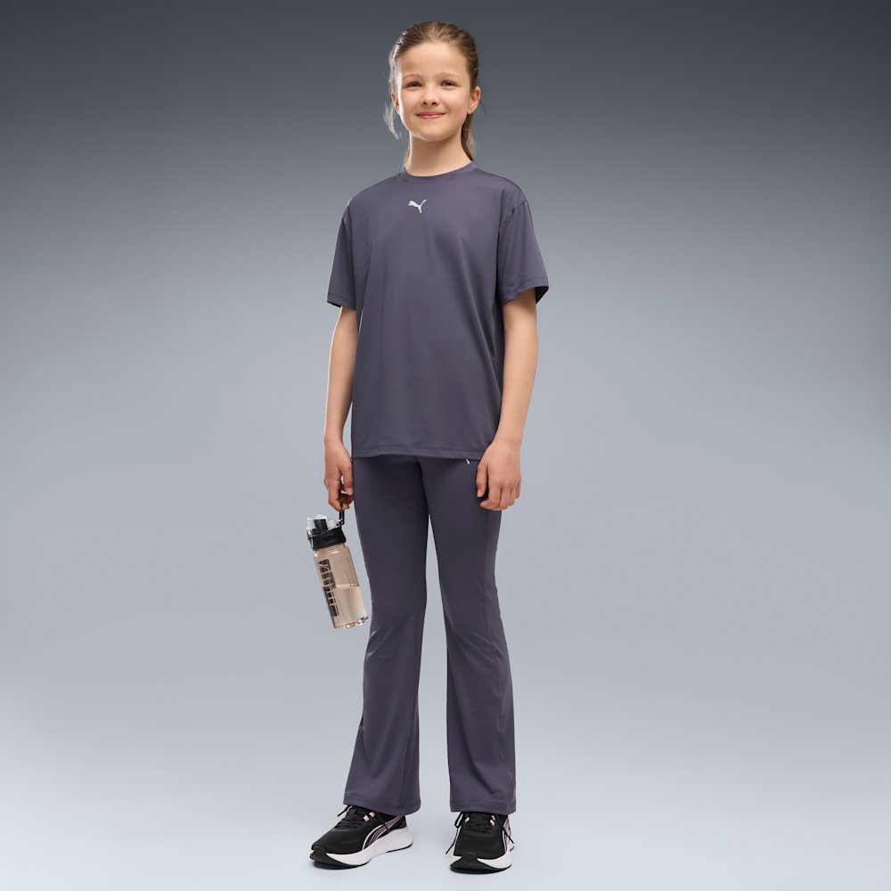 PUMA Train All Day Essentials Big Kids' High-Waist Flared Leggings