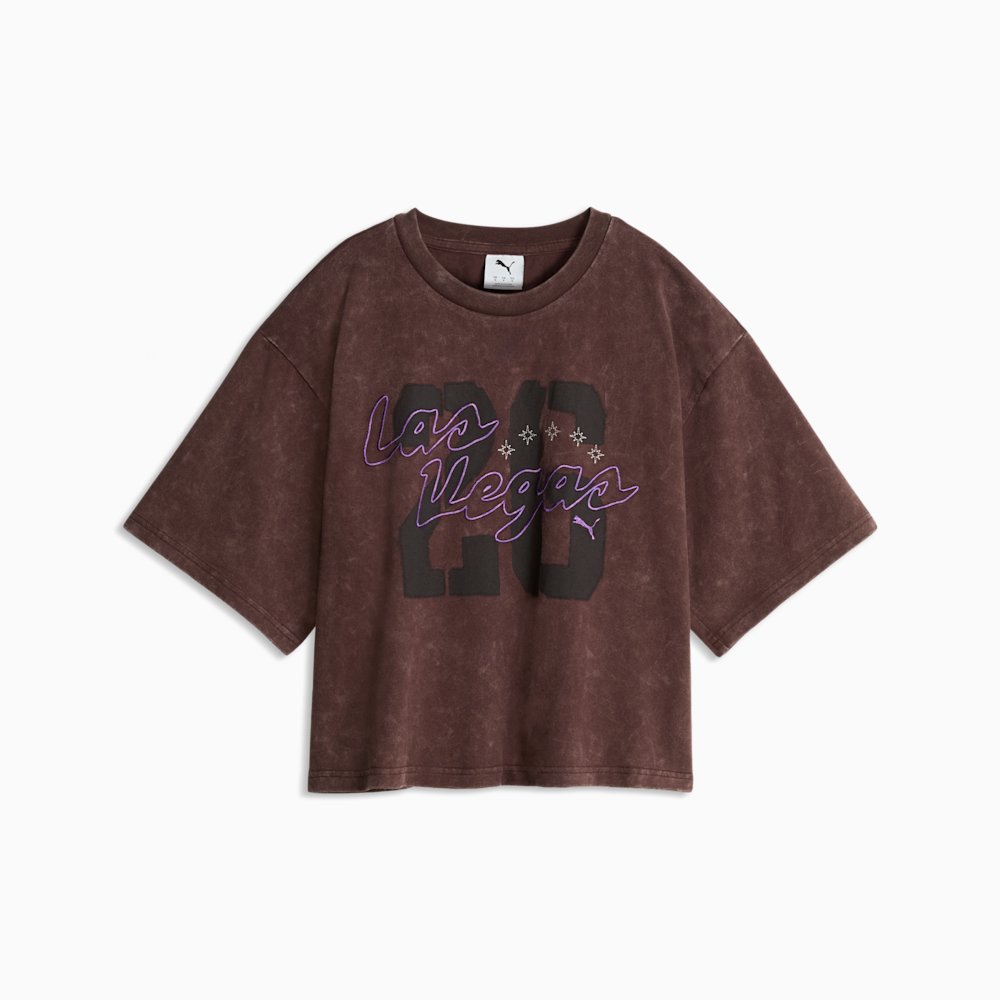 PUMA Las Vegas Women's Oversized Graphic T-Shirt