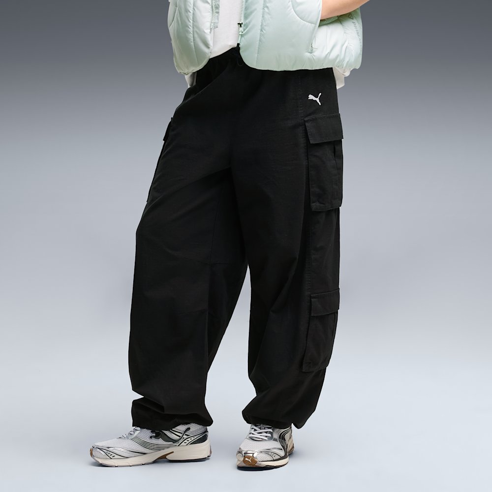 PUMA Essentials Women's Relaxed Cargo Pants