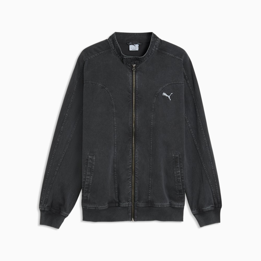PUMA T7 Relaxed Washed Twill Track Jacket