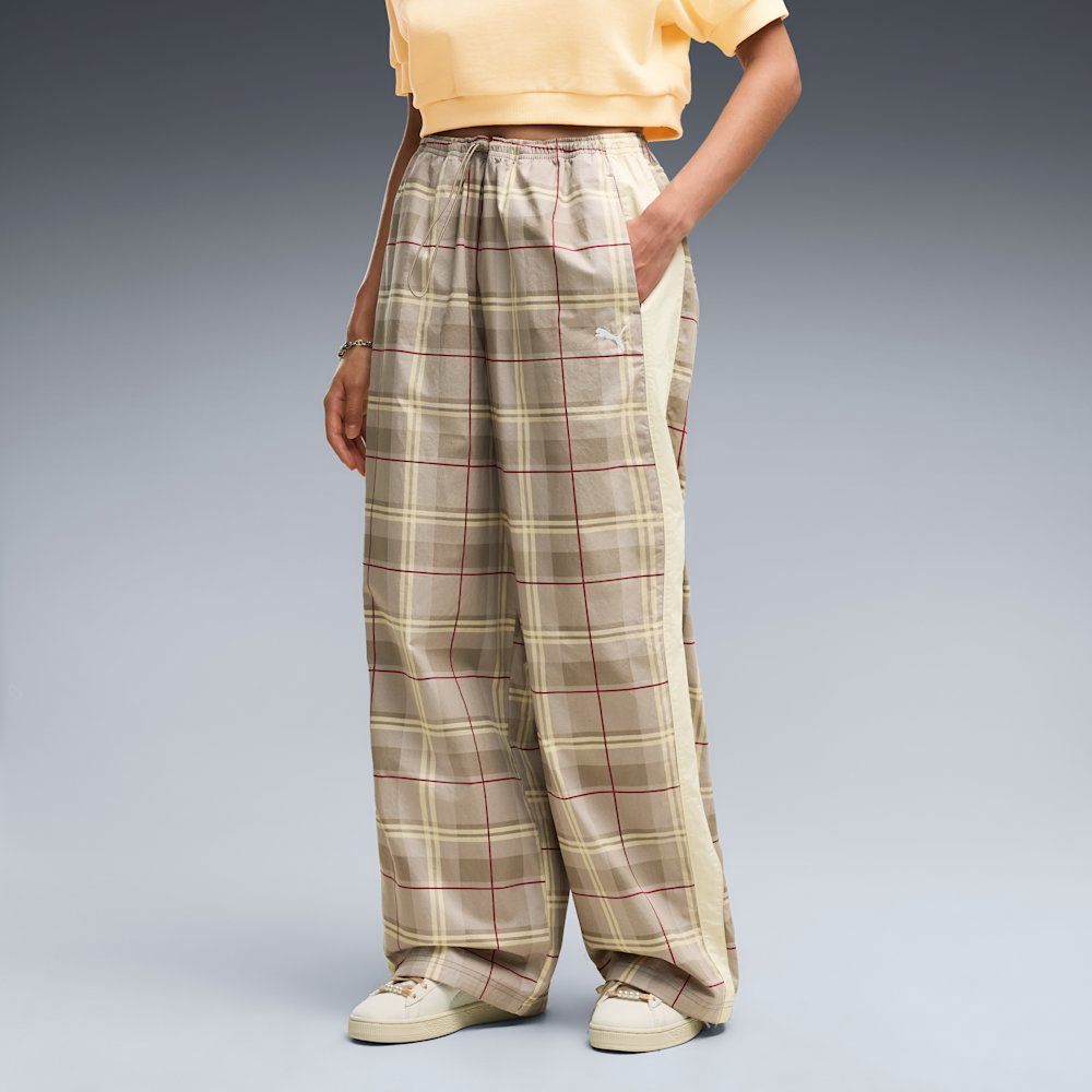 PUMA T7 Women's Relaxed Tartan Pants