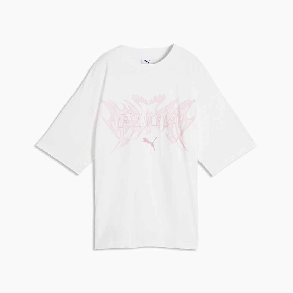 PUMA Midnight Shadow Big Kids' Oversized Graphic T-Shirt