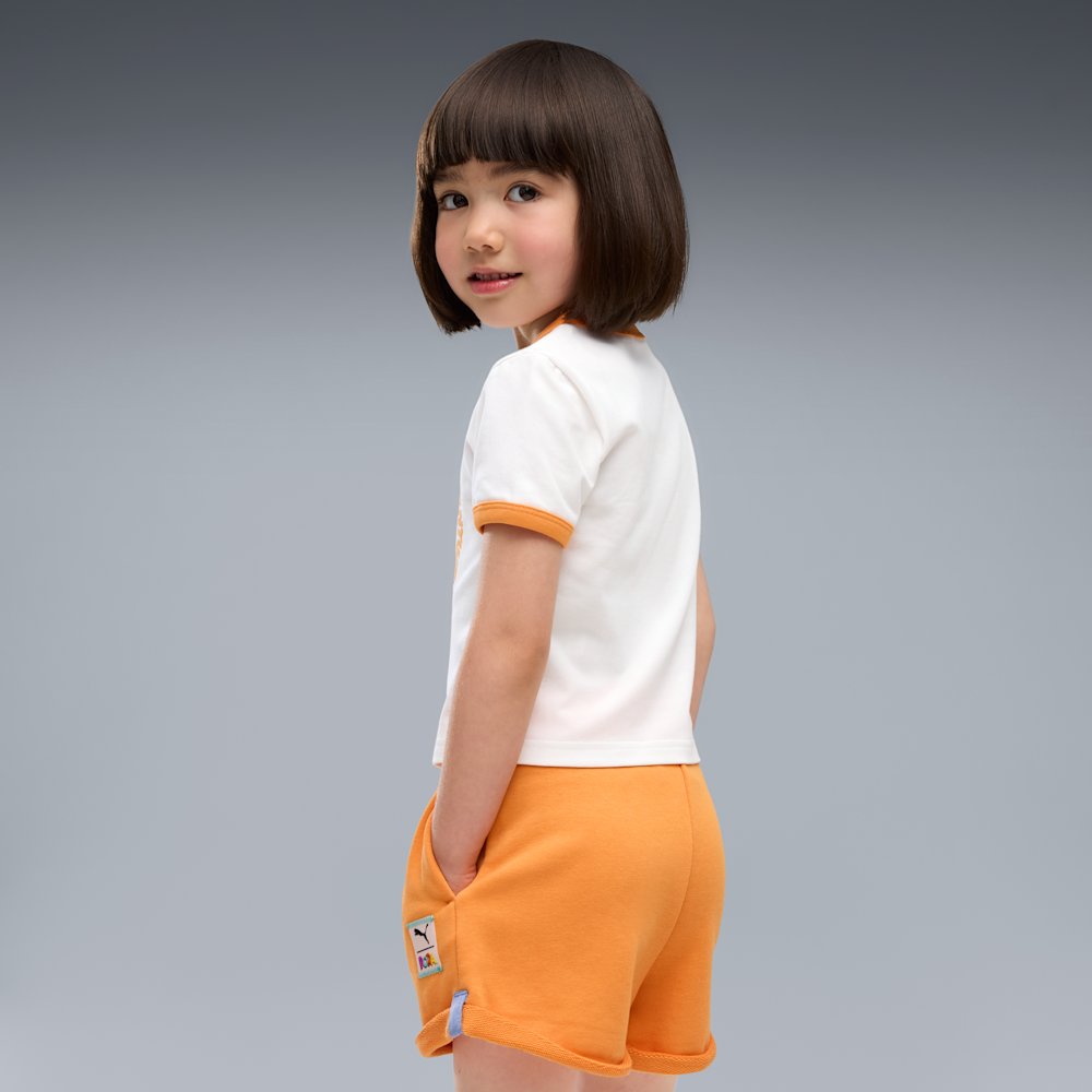 PUMA x Dora the Explorer Little Kids' Slim Ringer T-Shirt