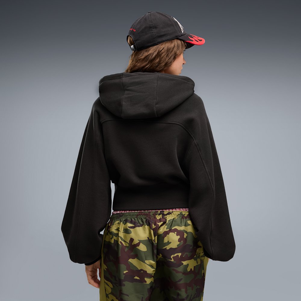 PUMA Essentials Women's Cropped Balloon Sleeve Hoodie