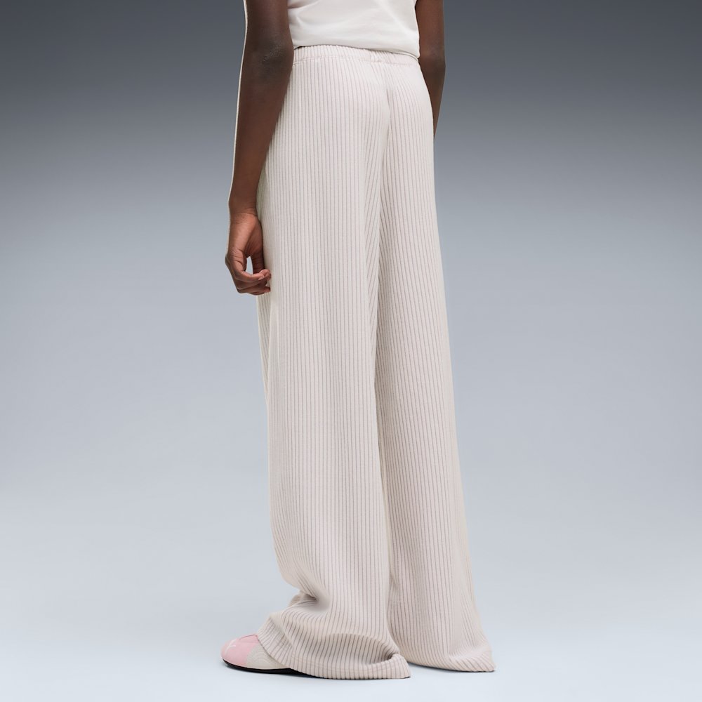 PUMA Essentials Big Kids' Ribbed Wide Leg Pants