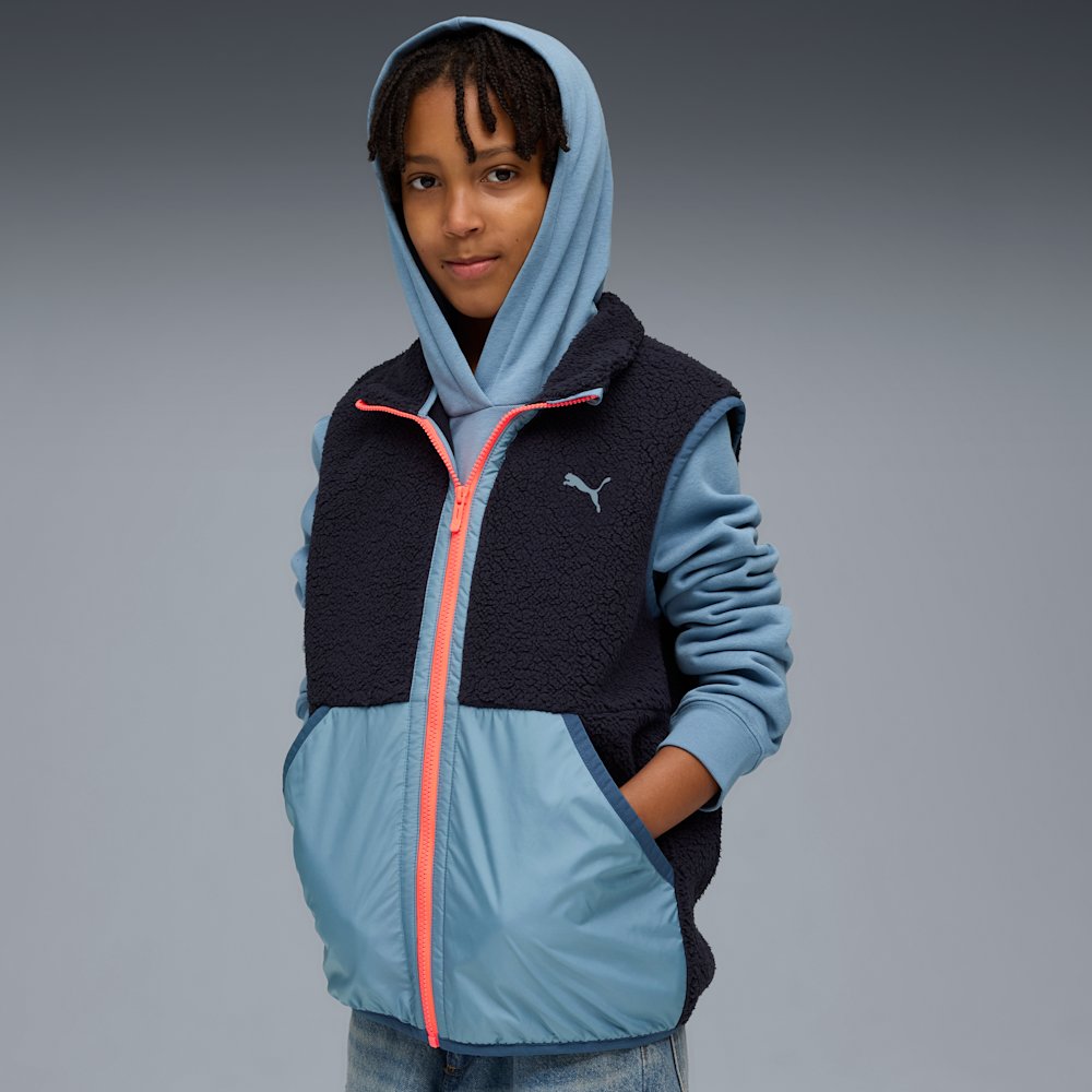 PUMA Big Kids' Sherpa Vest