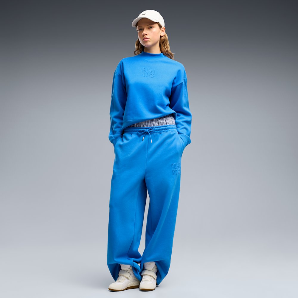 PUMA NYC Women's Mock Neck Sweatshirt