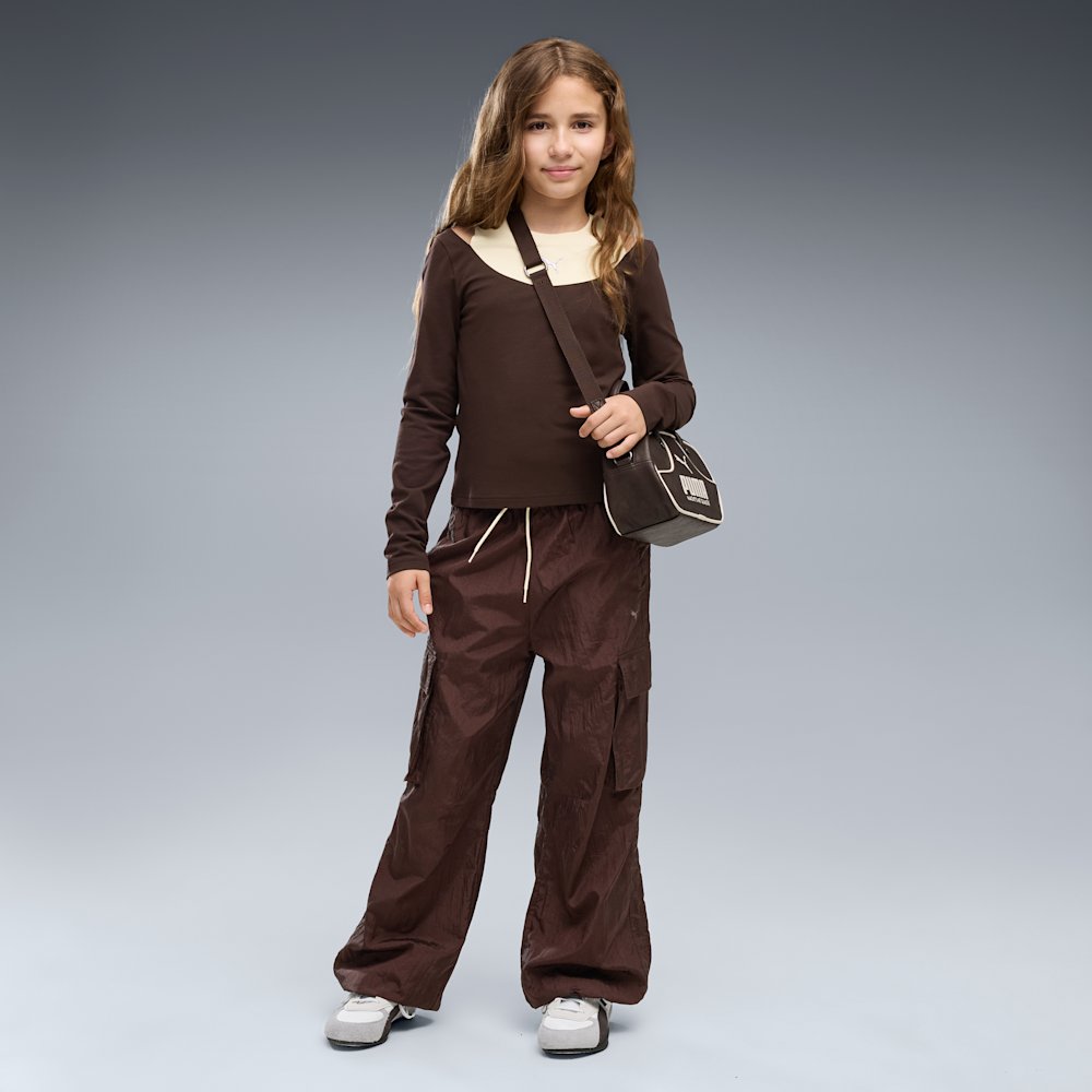 PUMA Midnight Shadow Big Kids' Relaxed Cargo Pants