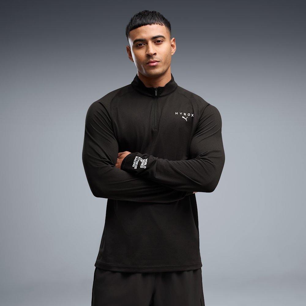 PUMA x HYROX Men's Quarter-Zip Top