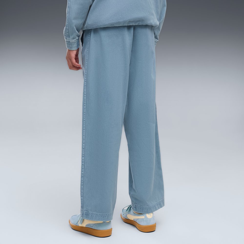 PUMA T7 Big Kids' Relaxed Washed Twill Pants