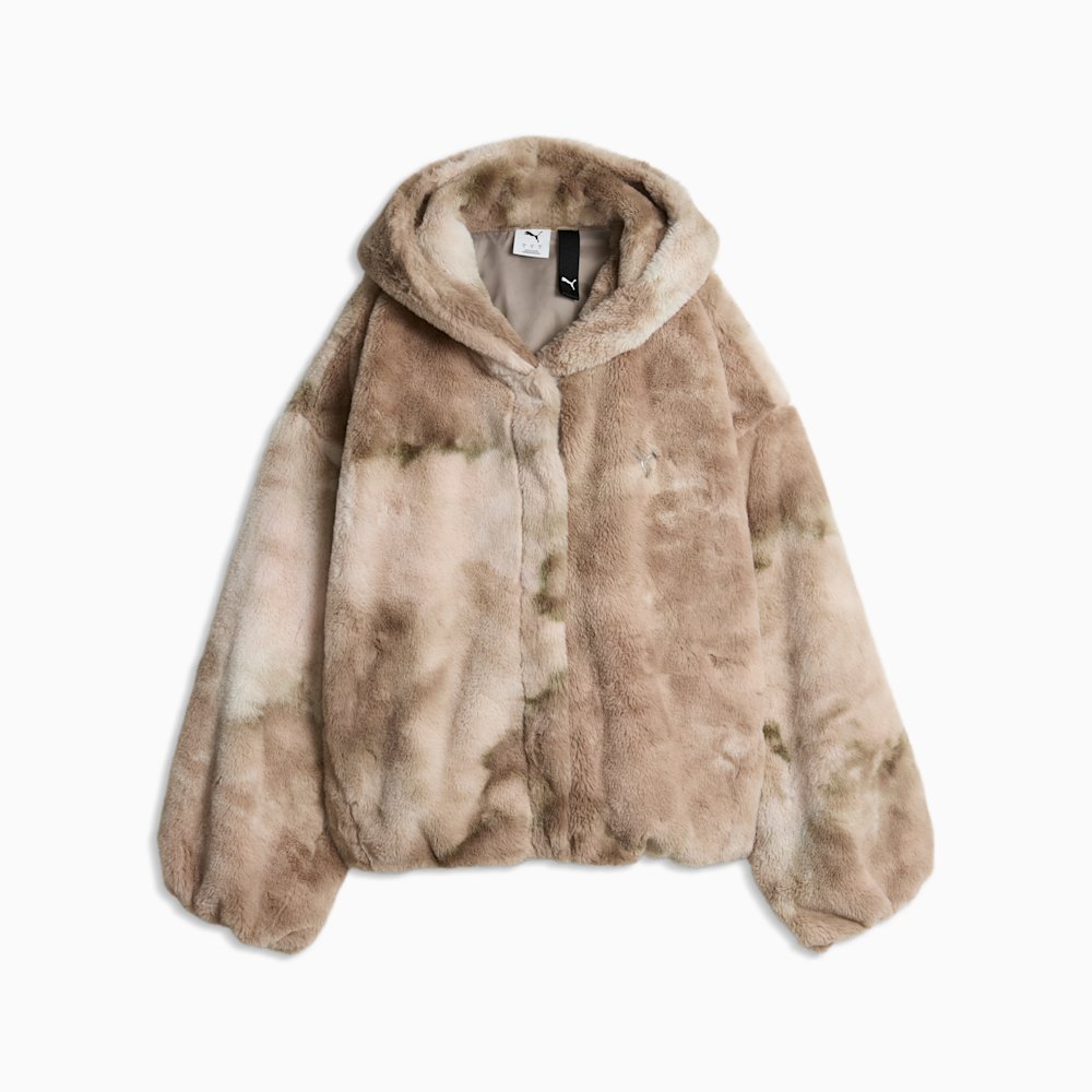 PUMA Street Glam Women's Oversized Fleece Jacket