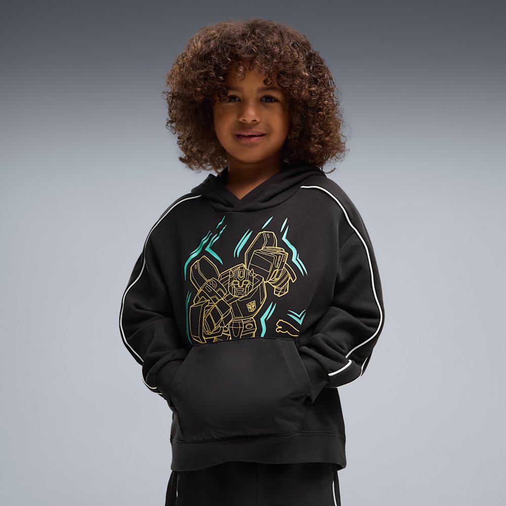 PUMA x Transformers Little Kids' Relaxed Graphic Hoodie