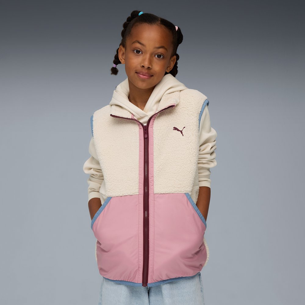 PUMA Big Kids' Sherpa Vest