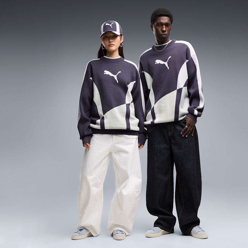 PUMA T7 Relaxed Knit Sweater