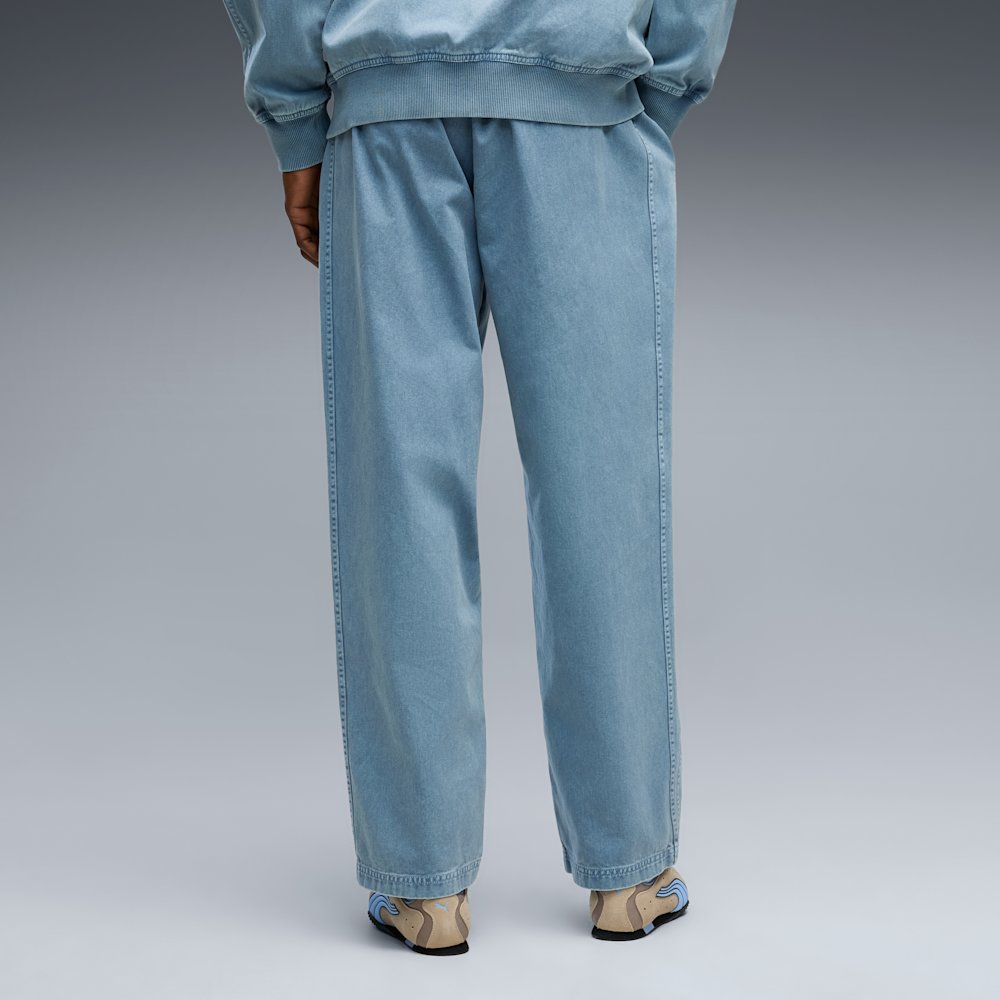PUMA Relaxed Washed Twill Track Pants