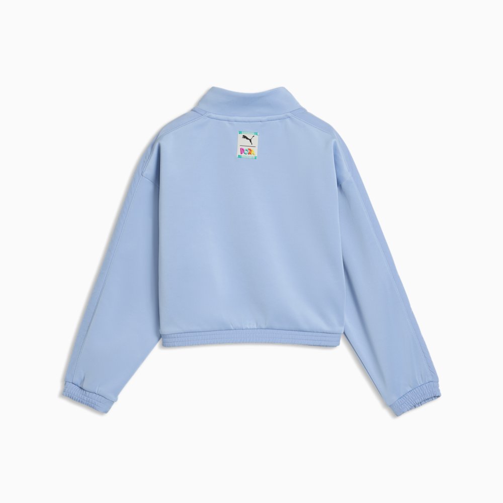 PUMA x Dora the Explorer Little Kids' T7 Relaxed Half-Zip Sweatshirt