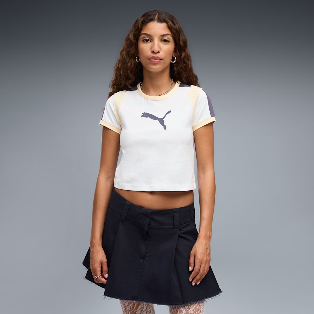 PUMA Graphics Women's Ringer Baby T-Shirt