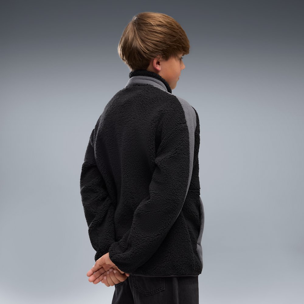 PUMA Elevated Essentials Winterized Big Kids' Half-Zip Hoodie