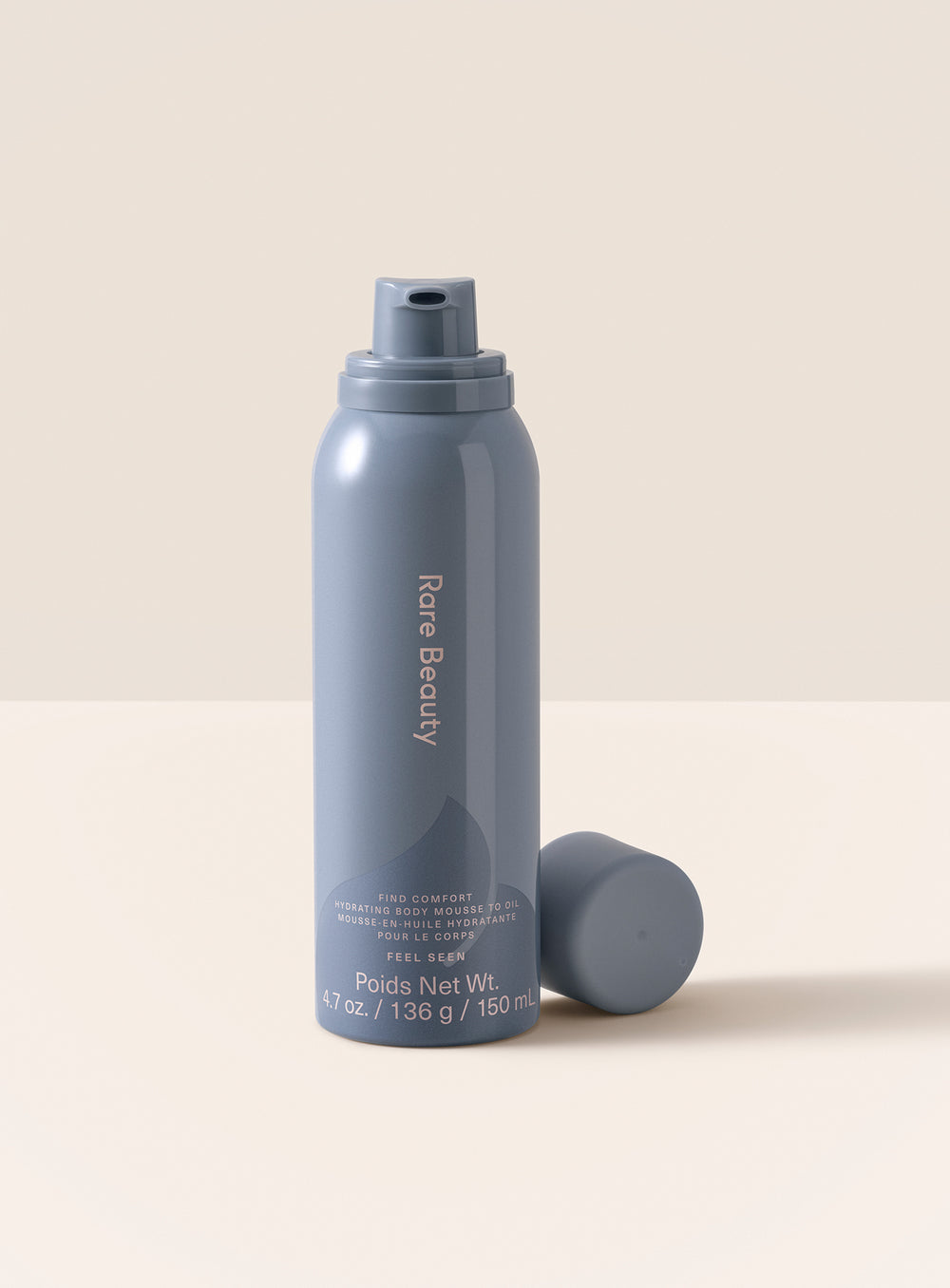 Rare Beauty Find Comfort Hydrating Body Mousse to Oil, scent Feel Seen