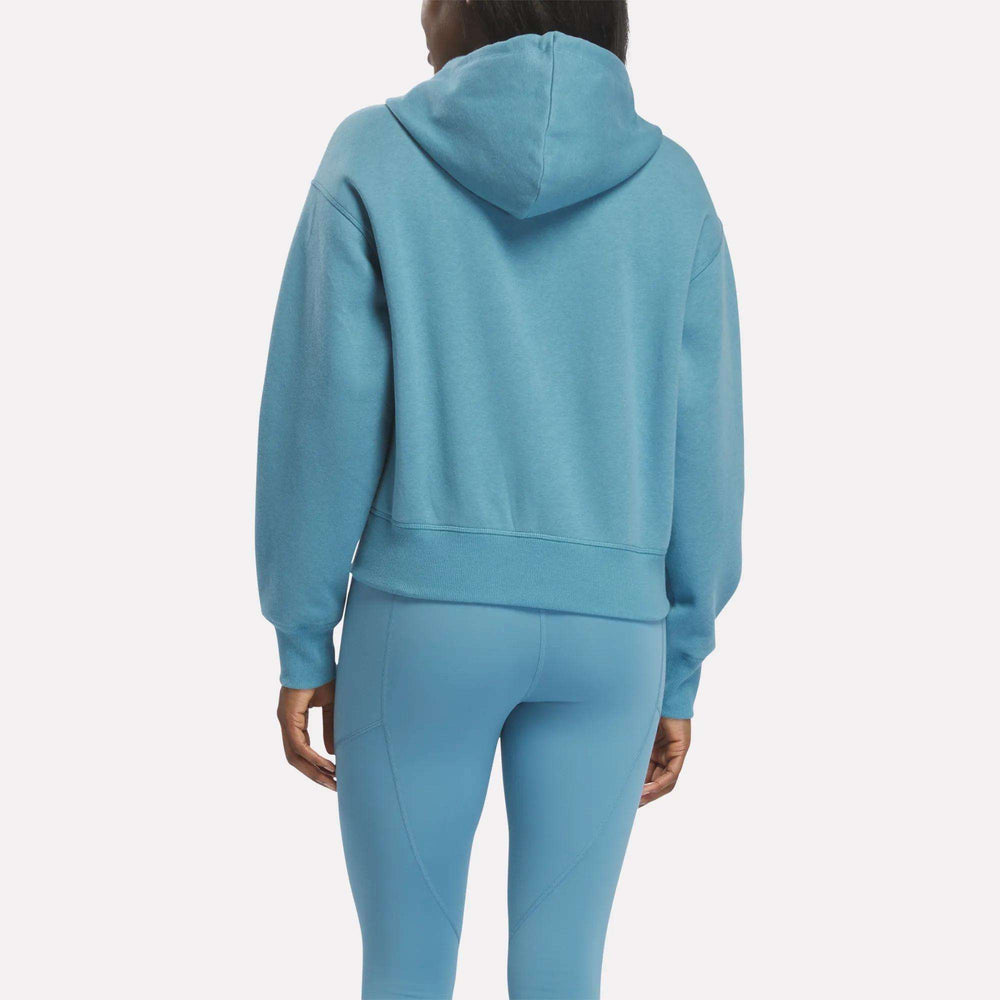 Reebok Cropped Full-Zip Women's Hoodie
